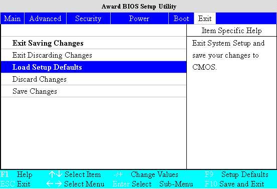 Load setup defaults. Биос exit. Вкладка exit BIOS. BIOS save changes and exit. Load default settings.